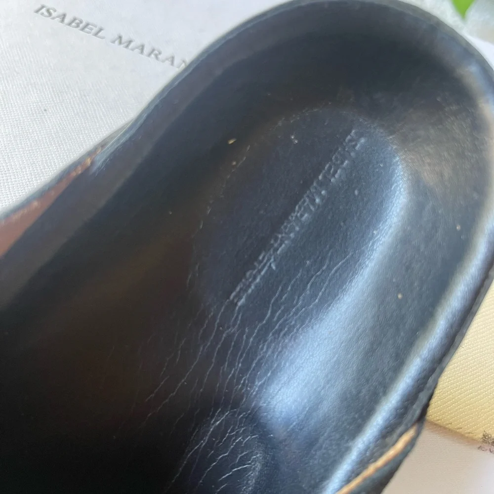Isabel Marant Black Sandals - Picture 5 of 6